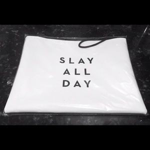 MILLY- “Slay All Day” Waterproof Zip Pouch